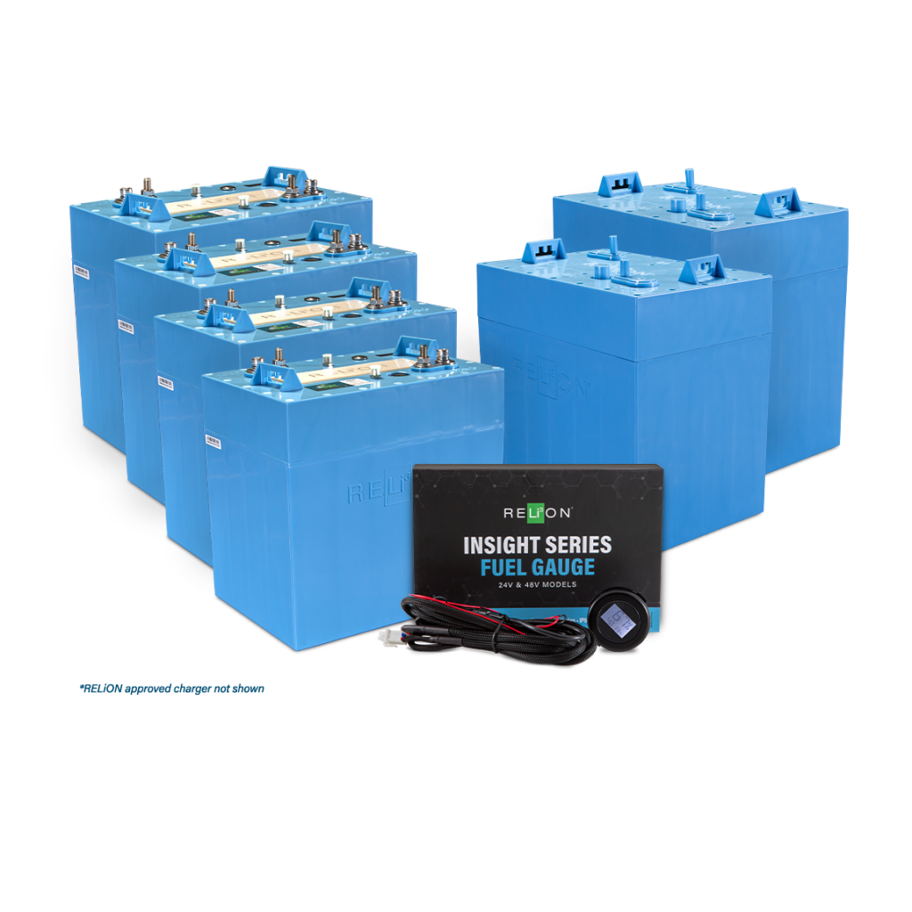 RELiON’s InSight Series Lithium Battery. 4 lithium battery insight series kit