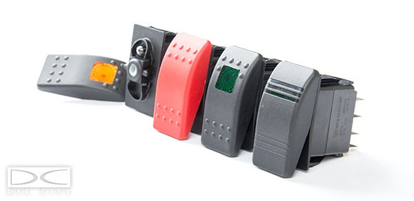 Carling_Switch_Bodies_and_Actuators_1.jpg Carling Switch actuators lined up with a white background