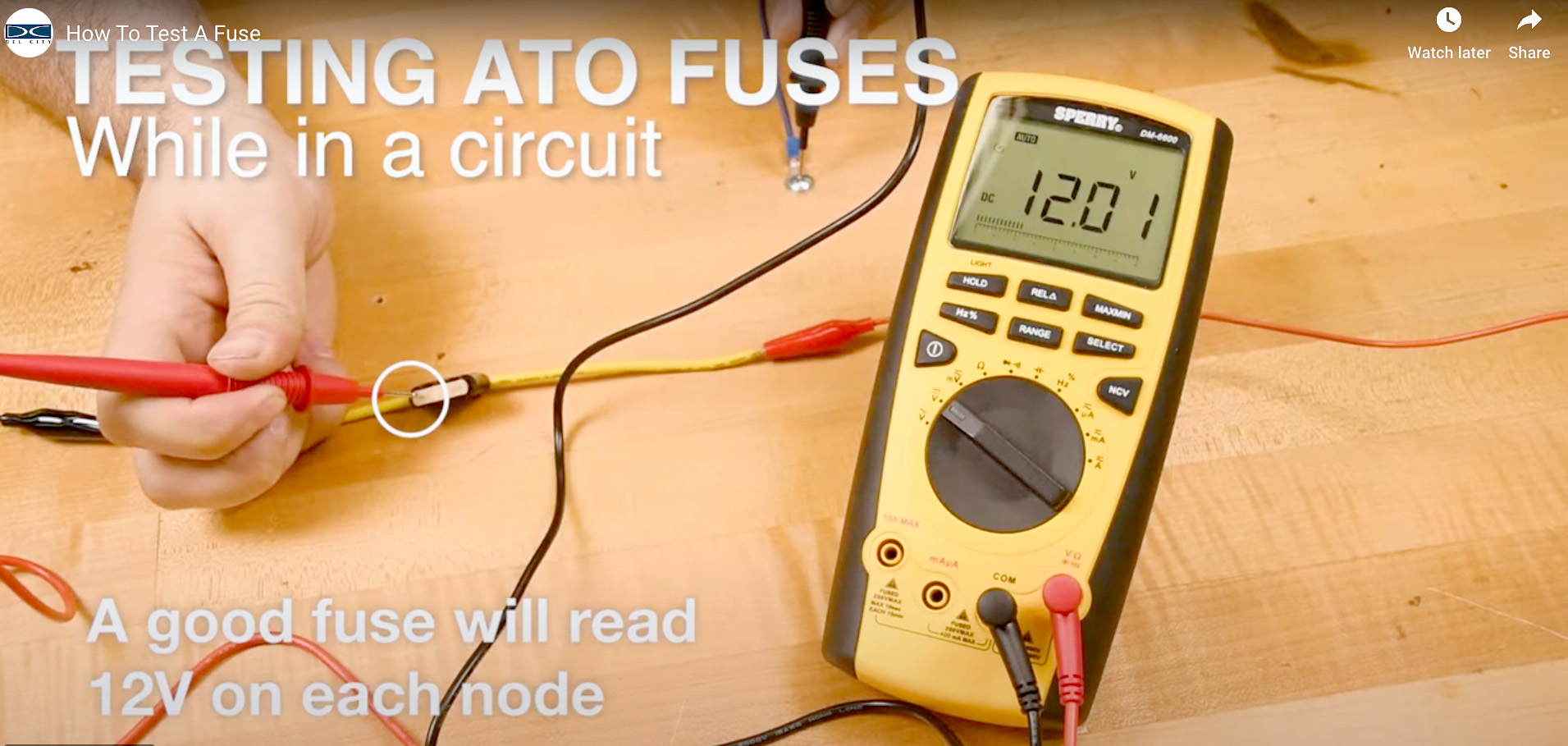 Testing ATO fuse
