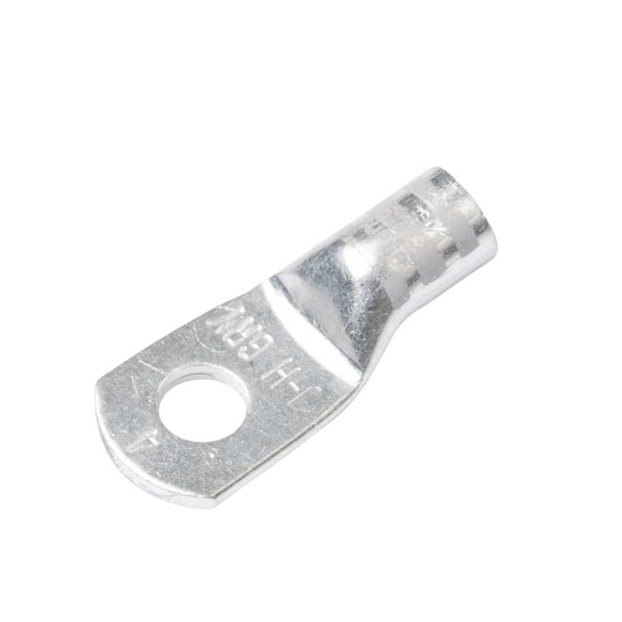 Heavy duty copper battery lug for connecting to deliver superior conductivity and resistance to corrosion, ensuring long-lasting, reliable connections.
