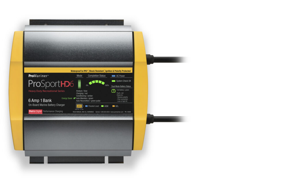 Promariner Prosport shown with lights activated