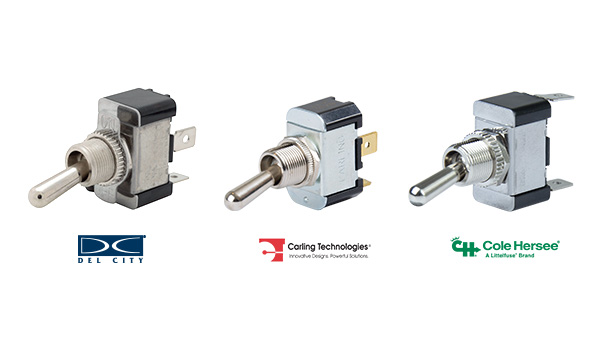 Heavy-Duty Toggle Switch Comparison Charts